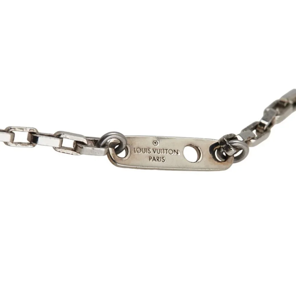 LOUIS VUITTON Blue Damier Necklace